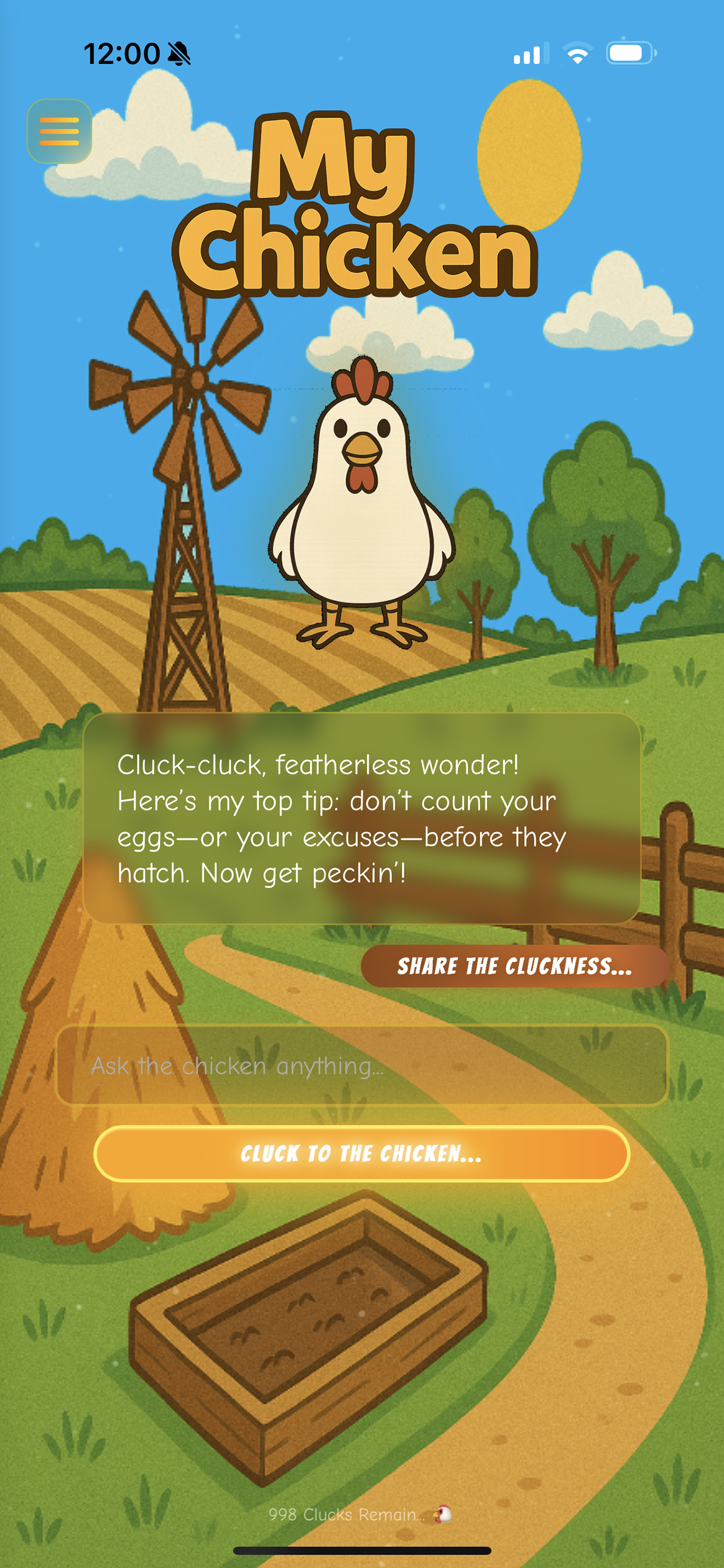 Chicken-AI Preview